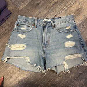 Abercrombie high-waisted shorts